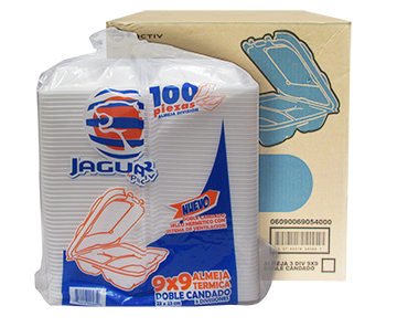 JAGUAR CONTENEDOR ALM DC 3DIV  9X9 4/50