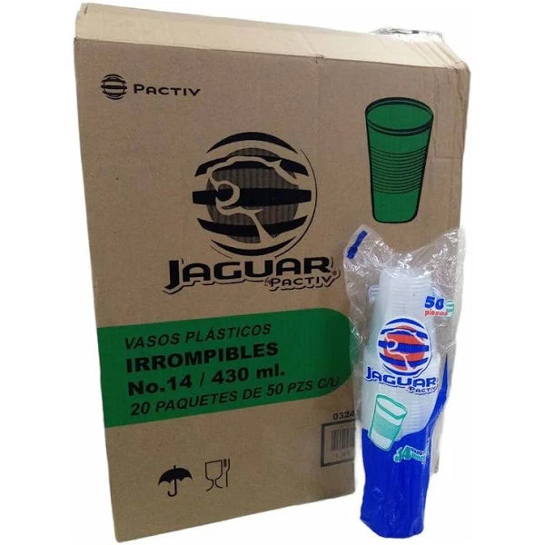 JAGUAR VASO IRROMPIBLE  #14 20/50
