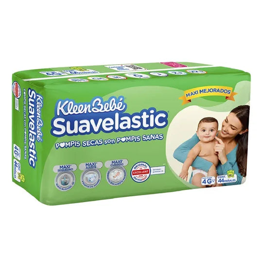 KLEENBEBE SUAVELASTIC PAÑAL GRANDE 40pzs