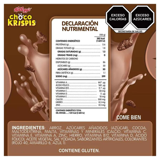 KELLOGGS CHOCO KRISPIS CEREAL 21/350 G