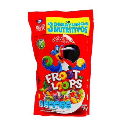 KELLOGGS FROOT LOOPS CEREAL 14/90 G