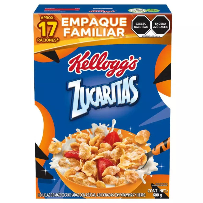 KELLOGGS ZUCARITAS CEREAL 16/600 G