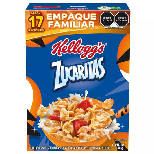 KELLOGGS ZUCARITAS CEREAL 16/600 G