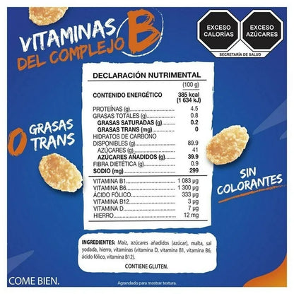 KELLOGGS ZUCARITAS CEREAL 21/380 G
