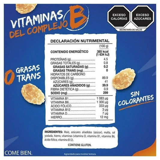 KELLOGGS ZUCARITAS CEREAL 21/380 G