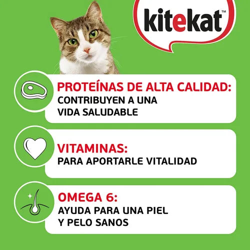 KITEKAT ADULTO CARNE Y POLLO 12 Kg