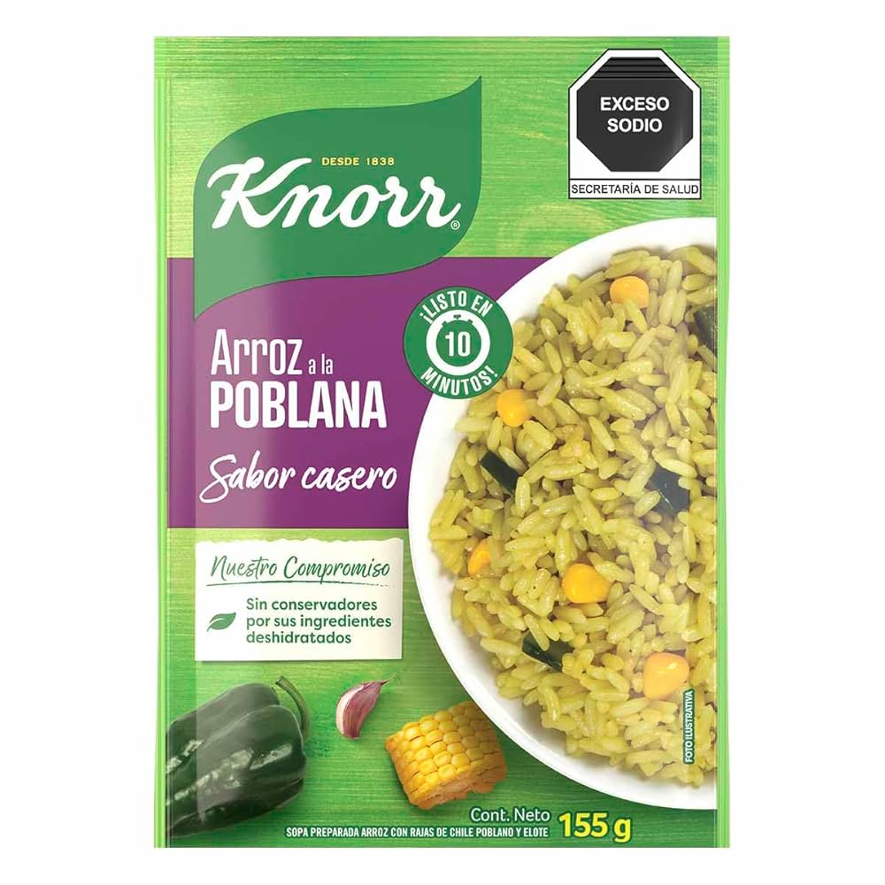 KNORR ARROZ A LA POBLANA 12/160 G