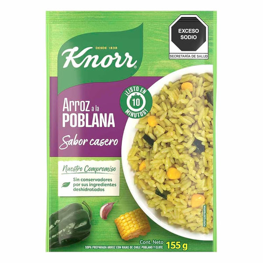 KNORR ARROZ A LA POBLANA 12/160 G