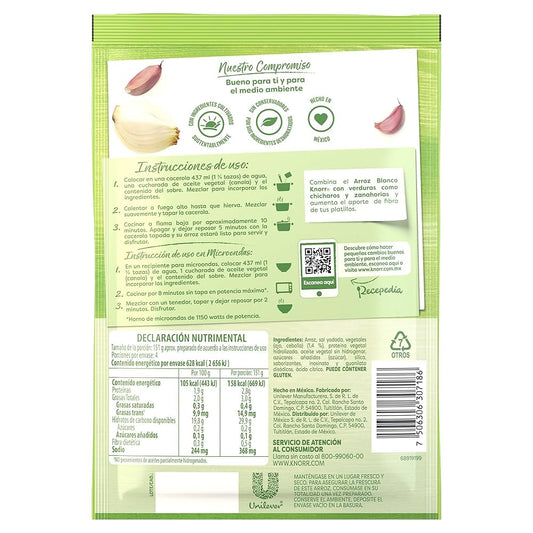 KNORR ARROZ BLANCO 12/155 G