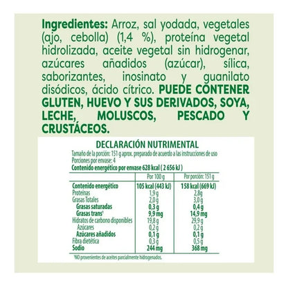 KNORR ARROZ BLANCO 12/155 G