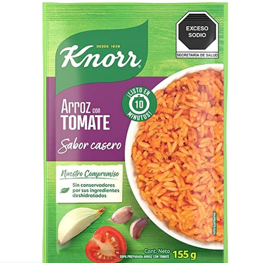 KNORR ARROZ C/TOMATE 12/155 G