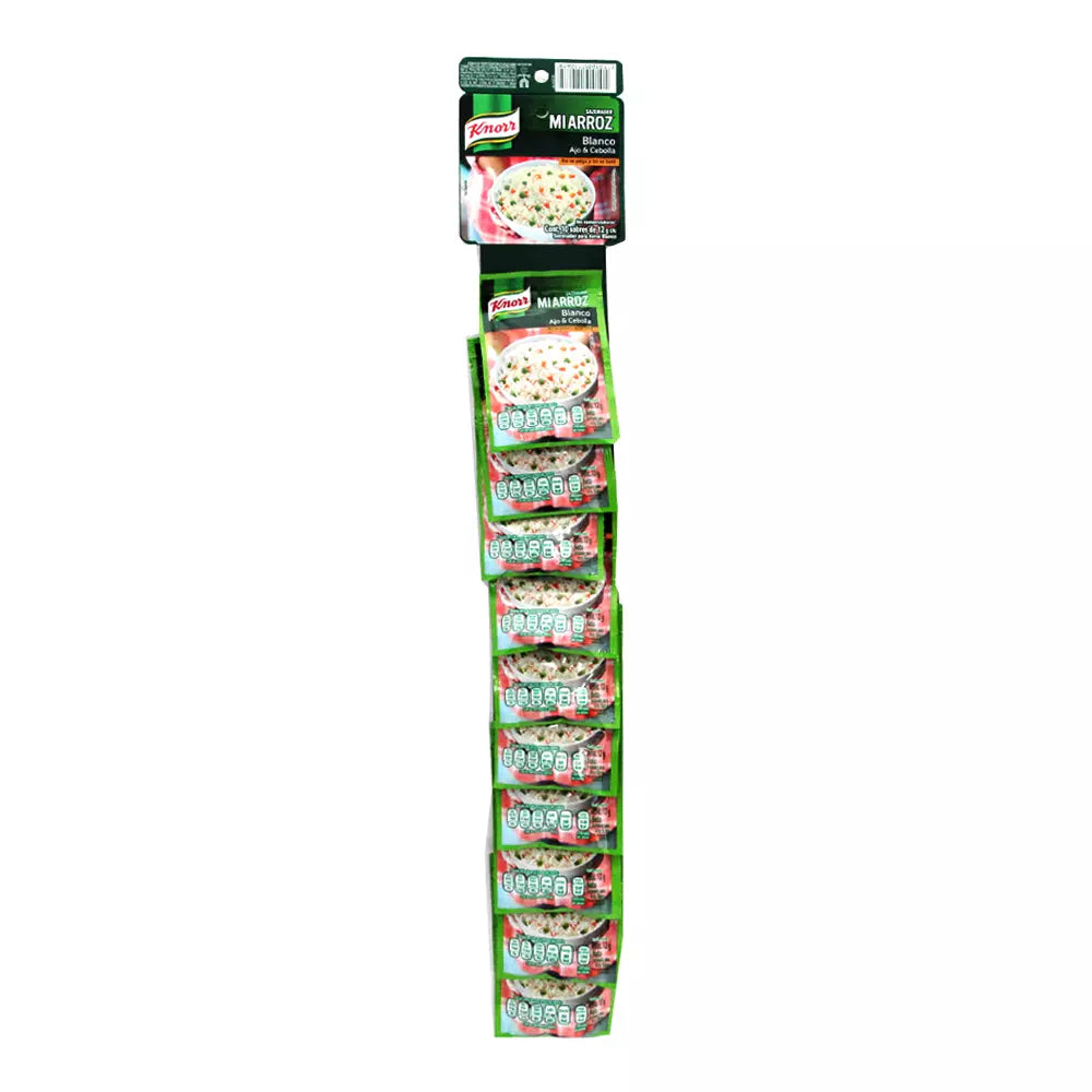 KNORR SAZONADOR P/ARROZ BLANCO 6/10 12 G