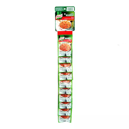 KNORR SAZONADOR P/ARROZ ROJO 6/10 17 G