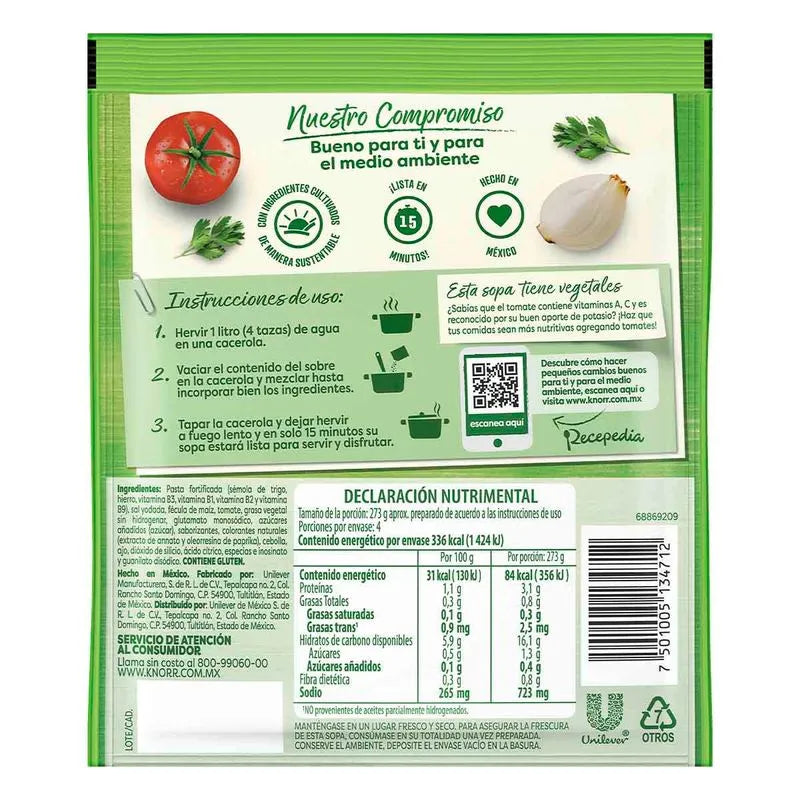 KNORR SOPA ESTRELLITA 95 G