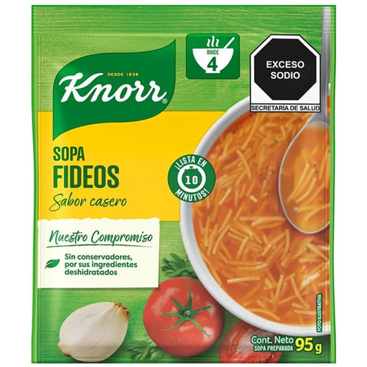 KNORR SOPA FIDEO 12/95 G