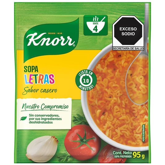 KNORR SOPA LETRAS 2/7/95 G