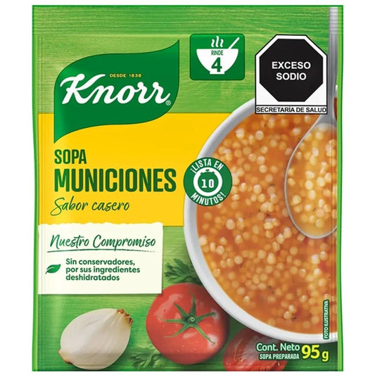 KNORR SOPA MUNICION 12/95 G