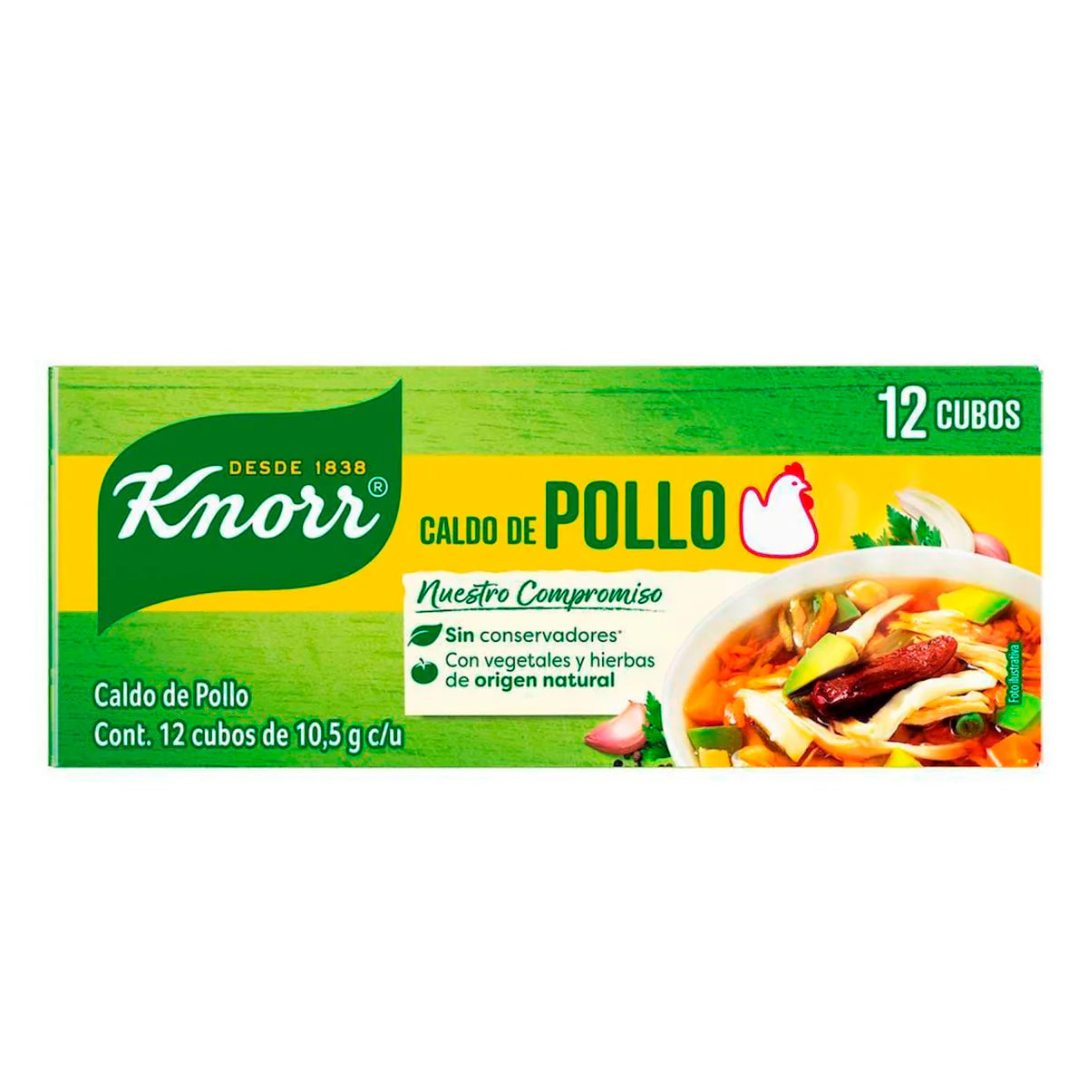 KNORR SUIZA SUPER 12 72/12 CUBOS