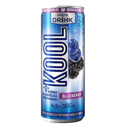 KOOL BEB ALCOH BLUEBERRY 12/355 ML