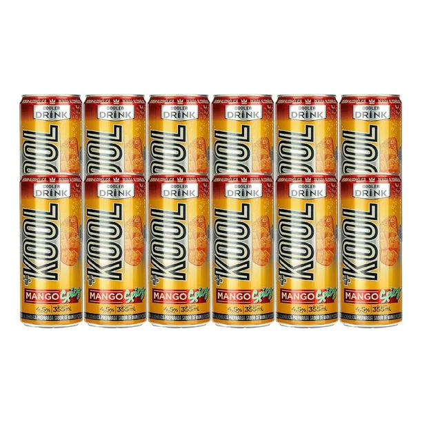 KOOL BEB ALCOH MANGO SPICY 12/355 ML