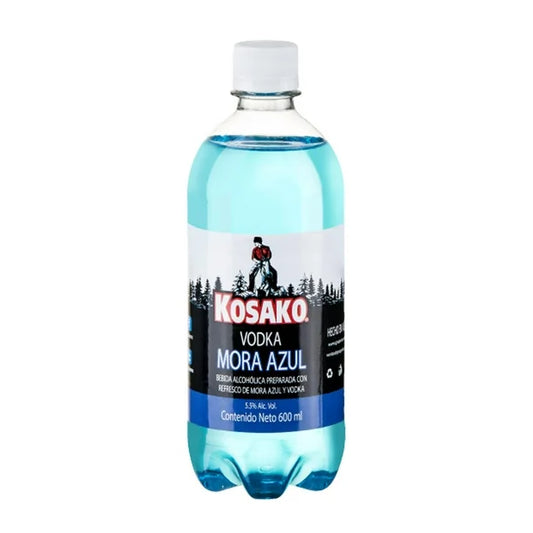 KOSAKO BEBIDA ALCOHOLICA MORA AZUL PET 12/600 ML