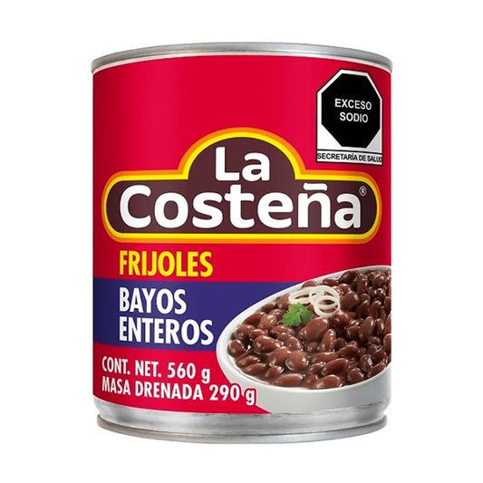 LA COSTEÑA FRIJOL BAYO ENTERO 560 G