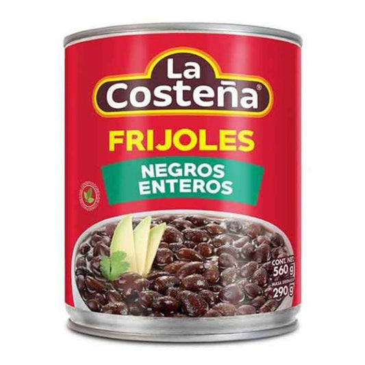 LA COSTEÑA FRIJOL NEGRO ENTERO 560 G