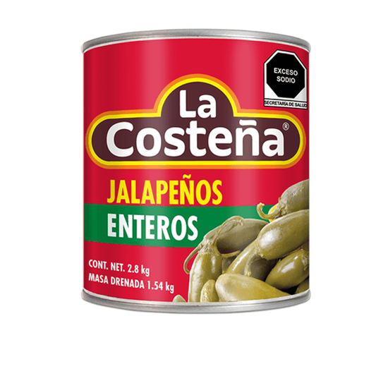 LA COSTEÑA JALAPEÑOS 2800 G