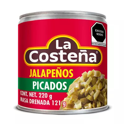 LA COSTEÑA JALAPEÑOS PICADOS 220 G