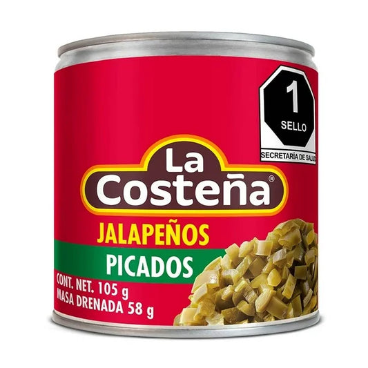 LA COSTEÑA JALAPEÑOS PICADOS 105 G