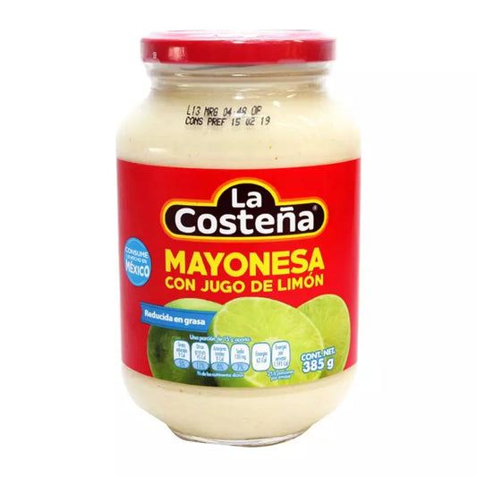 LA COSTEÑA MAYONESA NO 16 385 G