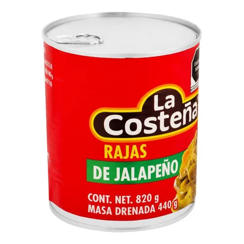 LA COSTEÑA RAJAS 820 G