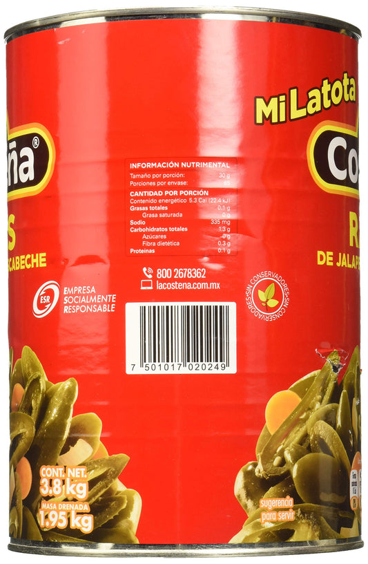 LA COSTEÑA RAJAS 3800 G