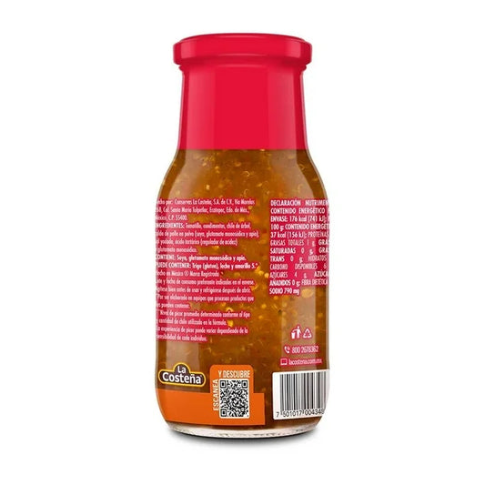 LA COSTEÑA SALSA TAQUERA ROJA 475 G