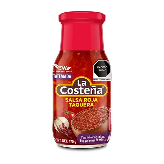 LA COSTEÑA SALSA TAQUERA ROJA 475 G