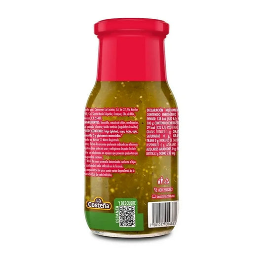 LA COSTEÑA SALSA VERDE 475 G