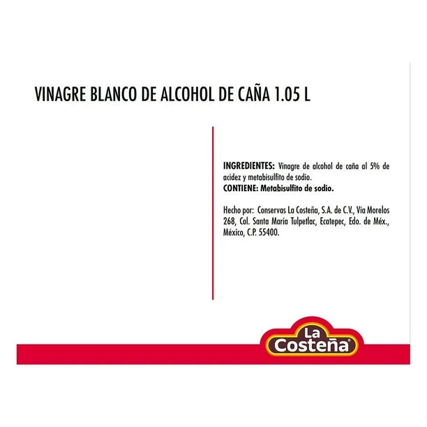 LA COSTEÑA VINAGRE BLANCO 1050 ML