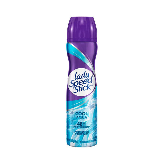 LADY SPEED STICK DESODORANTE AEROSOL COOL BLUE 91 G