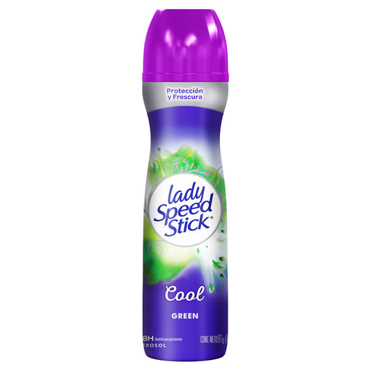 LADY SPEED SSTICK DESODORANTE AEROSOL COOL GREEN 91 G
