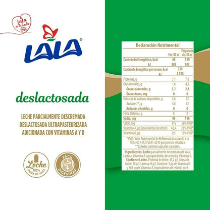 LALA LECHE DESLACTOSADA 1 L