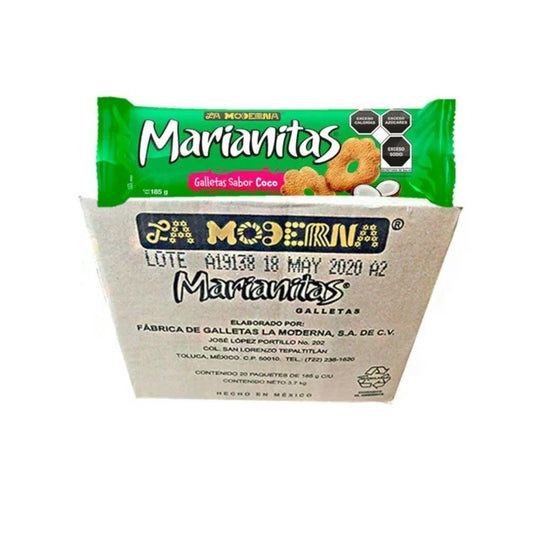 LA MODERNA MARIANITAS GALLETAS COCO 185 G