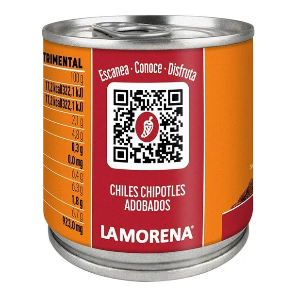 LA MORENA CHIPOTLES 20/100 G