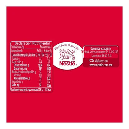 LARIN CHOCOLATE AVELLANA BARRA 30/10 24G