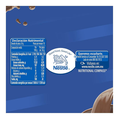 LARIN CHOCOLATE NUEZ BARRA 30/10 24G