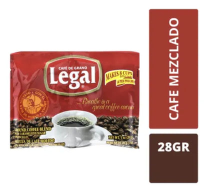 LEGAL CAFE SOBRE 6/60 28 G