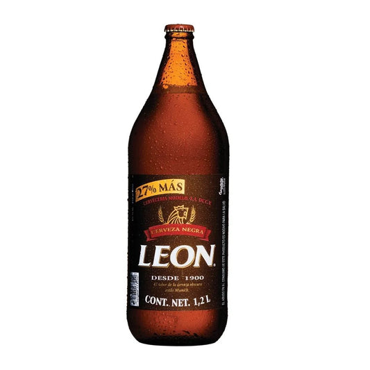 LEON CERVEZA MEGA 12pzs 1.2 L