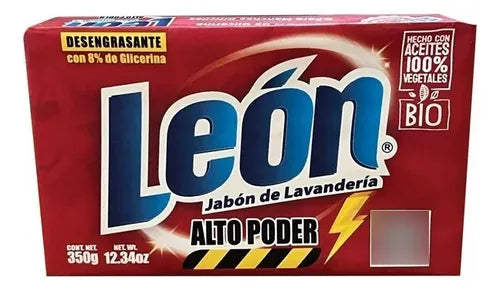 LEON JABON ALTO PODER 20/350 G