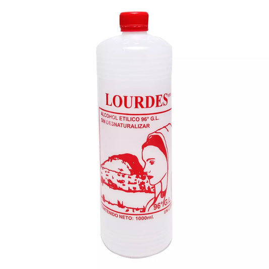 LOURDES ALCOHOL ROJO 12/1 L