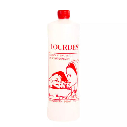 LOURDES ALCOHOL ROJO 24/500 ML