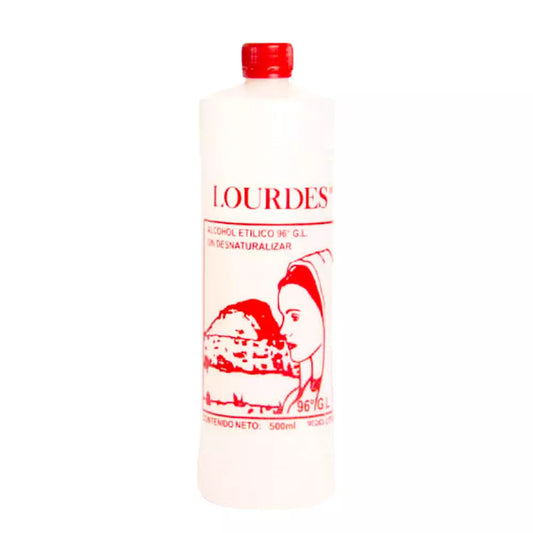 LOURDES ALCOHOL ROJO 24/500 ML